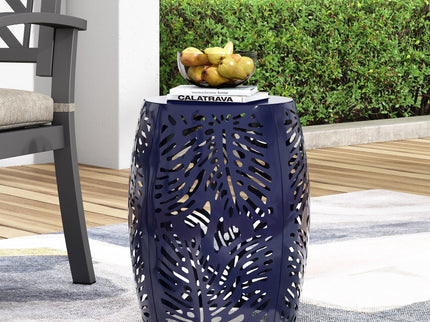 Modern Design Metal End Table, Large