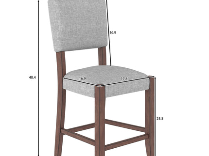 Mid Century Modern Bar Stools, Upholstered Counter Chairs