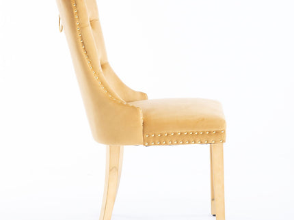 Nikki - Modern, High-End Tufted Dining Chair (Set of 2)