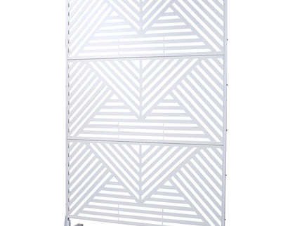Freestanding Outdoor & Indoor Freestanding Metal Privacy Screen