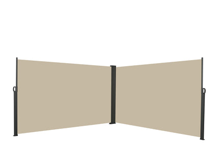 Retractable Side Awning, Waterproof And UV Resistant, Privacy Screen For Patio