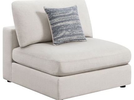 Duncan- Armless Chair With Removable Cushions