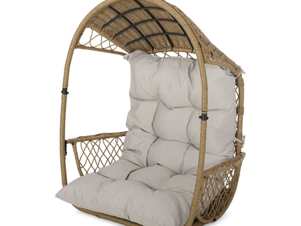 Malia - Wicker Hanging Chair With Cushion