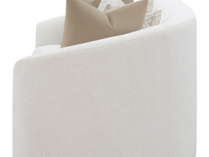 Rory - Sloped Arms Sofa With Pillows - Ivory