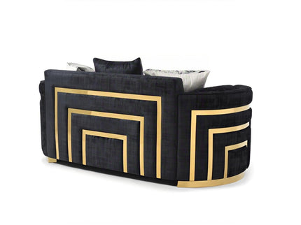 Soledad - Loveseat - Black