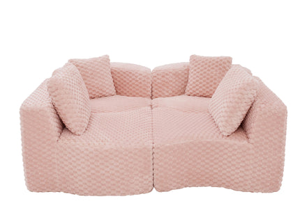 Modular Sectional Sofa With Free Combination Design