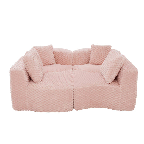 Modular Sectional Sofa With Free Combination Design