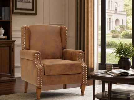 Decorative Chair With Stud Detailing