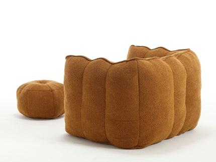 Soft Bean Bag Chair With High Resilient Foam