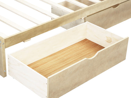 Daybed With 2 Storage Drawers, Storage Cabinets, USB Ports