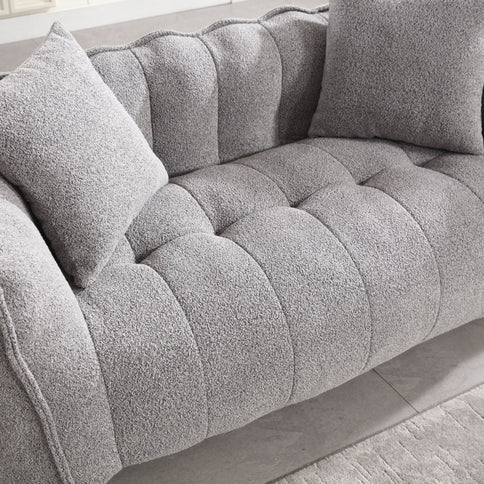 Cozy Beanbag Chair With High Resilience Foam Core For 2