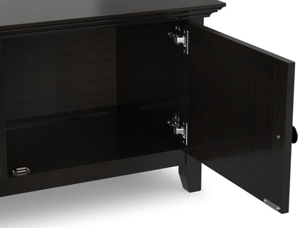 Amherst - Low TV Media Stand - Hickory Brown