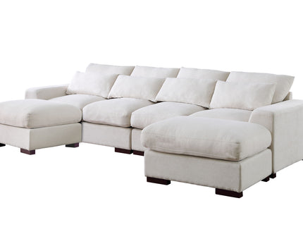 Tatman - Sectional With 2 Ottomans
