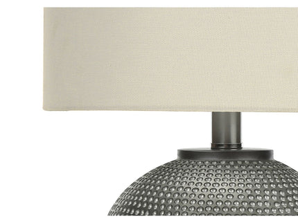 Lighting, Table Lamp, Modern - Gray / Cream