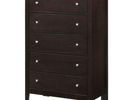 Payton - 5 Drawer - Cappuccino