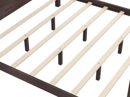 anopy Platform Bed With Headboard And Support Legs