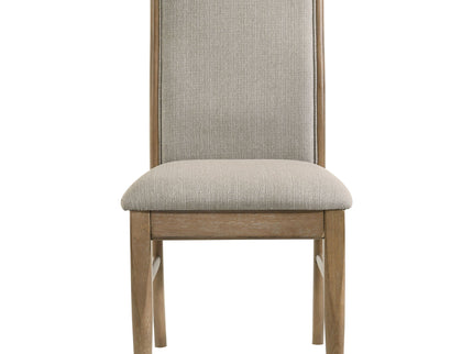 Dreydon - 5 Piece Round Dining Table Set With Chairs - Light Brown
