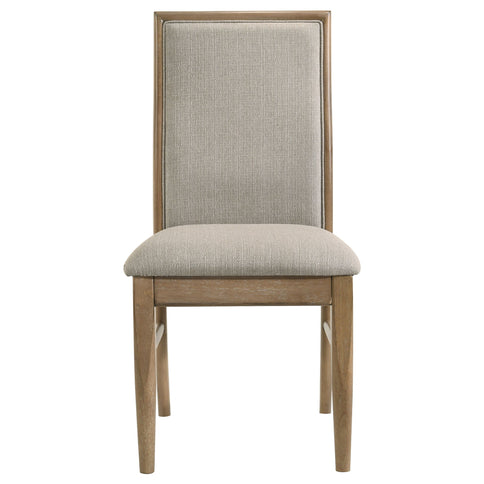 Dreydon - 5 Piece Round Dining Table Set With Chairs - Light Brown