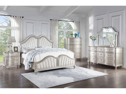 Colwood - 9 Drawer Dresser With Mirror - Silver