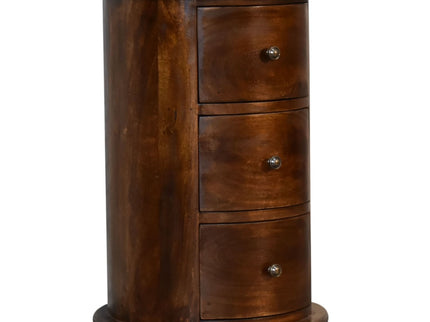 3 Drawer Drum - Chestnut