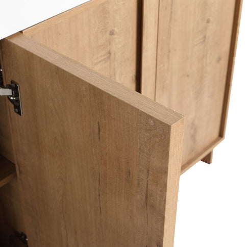 Freestanding Bathroom Vanity & Soft Close Cabinet Doors, Excluding Sink