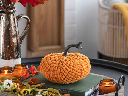 Weighted Pumpkin Ornament Decor For Holiday Harvest Festival Fall Festival & Thanksgiving