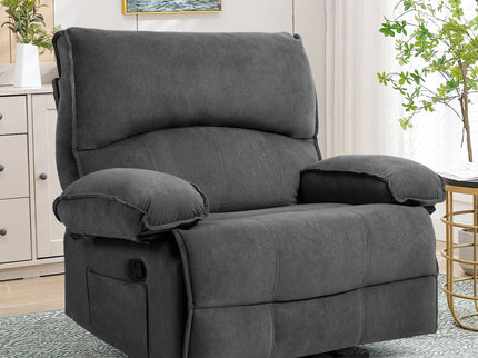 Oversized Manual Recliner Chair Sofa For Living Room
