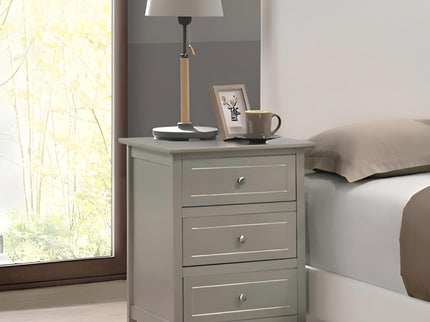 Dove Tailed Drawers 3 Drawer Nightstand