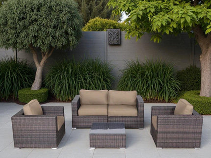 Stylish Entertainment Sectional Set, Outdoor Living