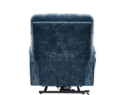 Dual Okin Motor Power Lift Recliner Chair For Elderly Infinite Position Lay Flat 180E Recliner With Heat Massage