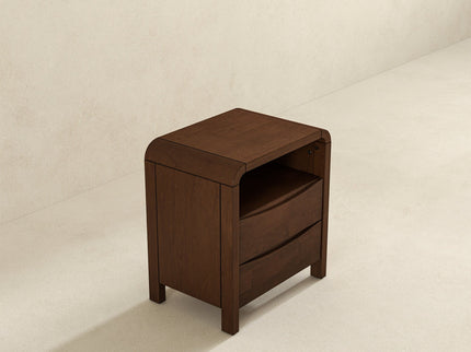Lionel - Nightstand 2 Drawer - Brown