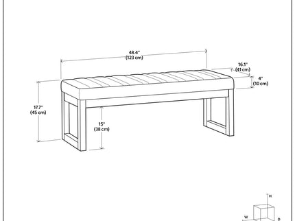 Casey - Multi Functional Ottoman Bench
