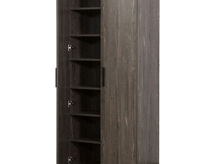 Mia - Farmhouse Shoe Cabinet With 6 Shelves