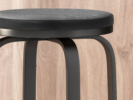 Modern Industrial Counter Stool Set With Swivel Function