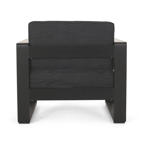 Giovanna - Club Chair Set With Aluminum Frame