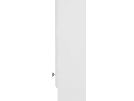 Modern 3 In 1 Bathroom Mirror Cabinet With Adjustable Shelf & Towel Bar
