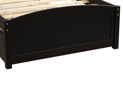 Platform Bed & Headboard, Footboard And Wood Slat Support