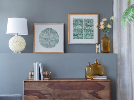 Elos Stone Shadow Boxes Wall Art (Set of 2) - Multicolor