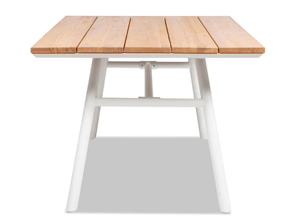 Maiden - 6 Seater Patio Dining Table - Natural Teak