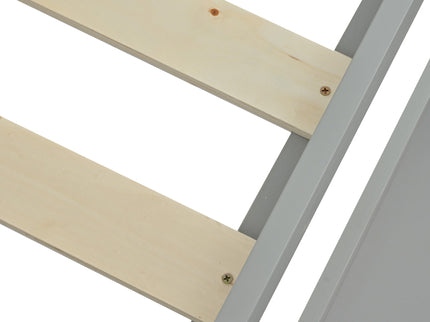 Bunk Bed With Ladder, And Safety Guard Rails