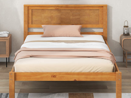 Platform Bed Frame With Headboard