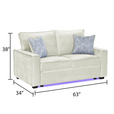 Rita - Living Room Set With LED