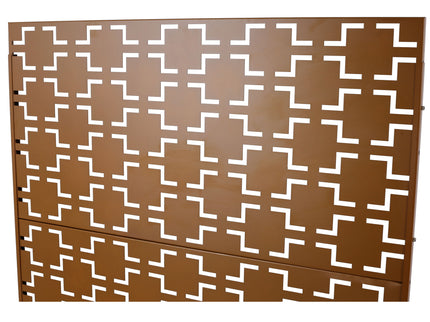 Outdoor & Indoor Metal Privacy Freestanding Decorative Screen