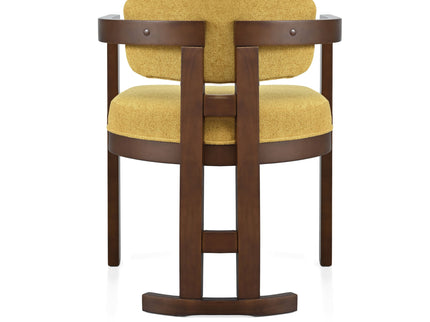 Stylish Indoor Upholstered Wood Dining Chair (Set of 2)