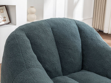 Comfy Bean Bag Chair With Memory Foam Filler, Tufted Soft