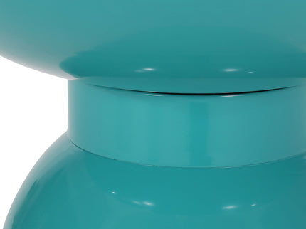 Outdoor Modern Metal End Large Table