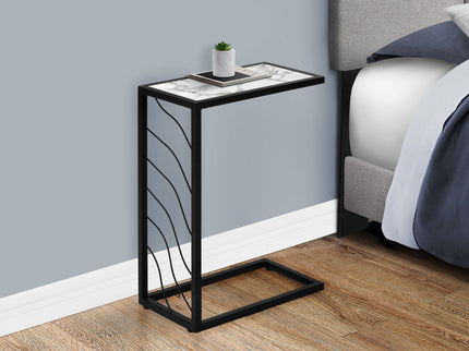 Accent Table, C - Shaped, Contemporary & Modern Convenient Design