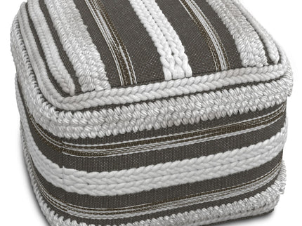 Sommer - Handcrafted Square Pouf