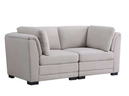 Kristin - Loveseat - Light Gray