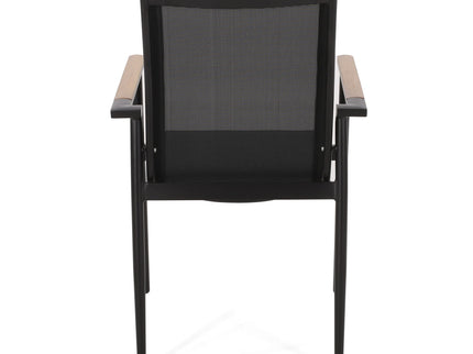 Barrister - Dining Chair (Set of 2) - Black / Natural